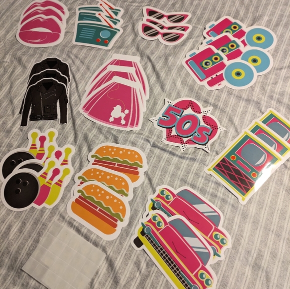 Grease themed decorations - Picture 1 of 2